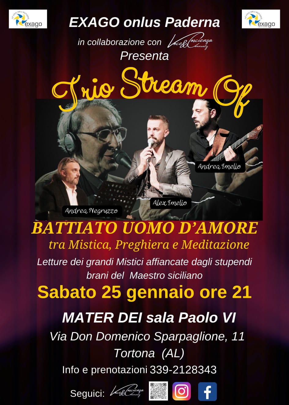 Battiato Uomo d'Amore 25 gennaio 2025